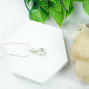 Green Amethyst Silver Pendant : Small Oval - Love Rocks